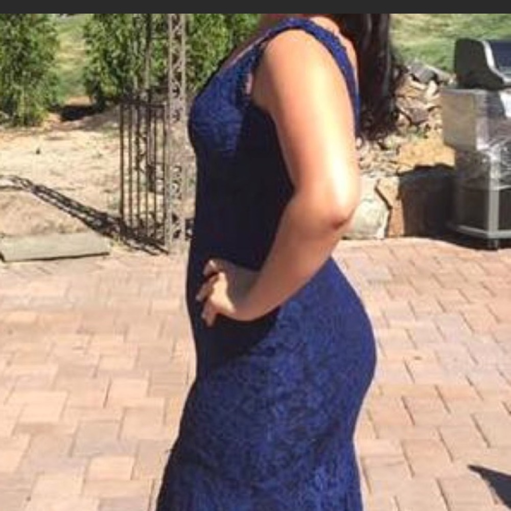 Blue Jovani Dress